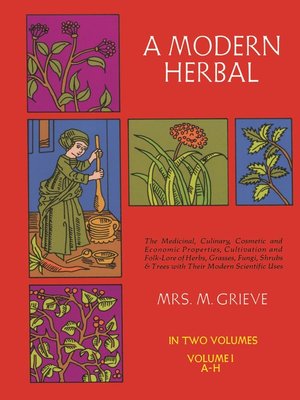 cover image of A Modern Herbal, Vol. I